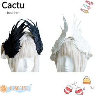 Cactu กิ๊บติดผม ปีกนางฟ้า คอสเพลย์ สวมใส่ง่าย โลลิต้า ปิ่นปักผม เครื่องประดับผม ผ้าคาดศีรษะ ปีกนางฟ้า กิ๊บติดผม เด็กผู้หญิง 1 คู่