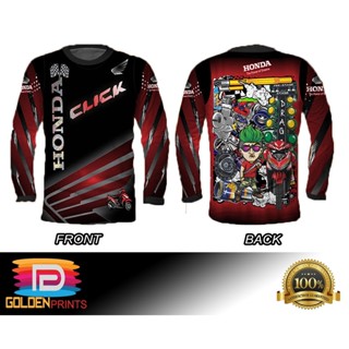 เสื้อแขนยาว ลาย honda sublimation เวอร์ชั่น 1 สําหรับขี่จักรยาน