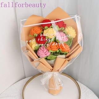 Fallforbeauty ช่อดอกไม้ปลอม สร้างสรรค์ สําหรับตกแต่งบ้าน งานแต่งงาน โต๊ะ ของขวัญ