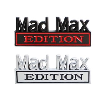 Mad MAX EDITION สติกเกอร์ตราสัญลักษณ์รถยนต์ อุปกรณ์เสริม สําหรับ Toyota Avalon 2020 2019 Honda Accord Bmw F10 ทุกรุ่น