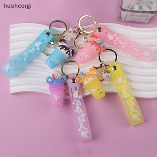 [hushcorgi] ขายดี พวงกุญแจ จี้รูปไอศกรีมน่ารัก สร้างสรรค์ เครื่องประดับ สําหรับผู้หญิง พร้อมส่ง