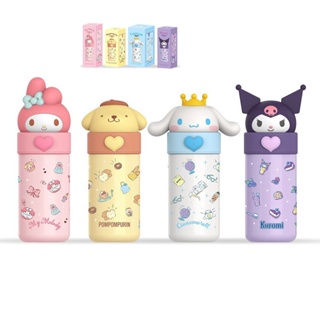 กระติกน้ําร้อน สเตนเลส 316 ลายอนิเมะ Kuromi Cinnamoroll 350 มล. สําหรับเด็ก