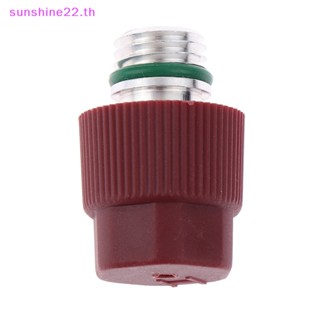 Dousun A/C อะแดปเตอร์วาล์วเครื่องปรับอากาศ ด้านข้างสูง R-134a พร้อมแกนวาล์ว M12 X 1.5