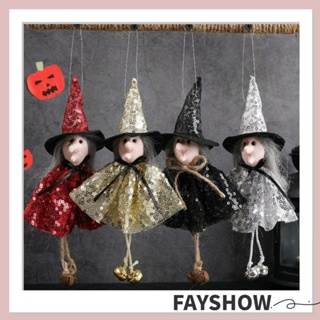 Fay จี้ตุ๊กตาแม่มด หลากสีสัน สําหรับแขวนตกแต่งบ้านผีสิง ฮาโลวีน DIY