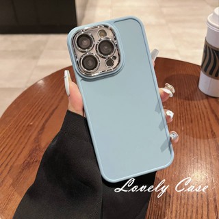 เคสโทรศัพท์มือถือ สีพื้น สําหรับ IPhone 13 12 Pro Max Plus IPhone 14 13 12 Pro Plus