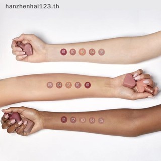 Hanhai ลิปกลอส เนื้อแมตต์ กันน้ํา สีน้ําตาลนู้ด สีแดงเข้ม 1 ชิ้น TH