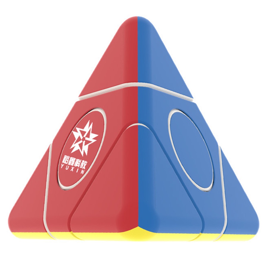 Yuxin 2x2 Multi-Triangle Pyramid Cube Puzzle ของเล่นเพื่อการศึกษาสําหรับเด็ก