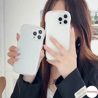 เคสโทรศัพท์มือถือ แบบใส ทรงวงรี ลายหยักตาใหญ่ สําหรับ Redmi S2 7 6A 5A 4X M4 M3 X4 X3 Pro NFC F4 A1 Plus 12C 10A 10C