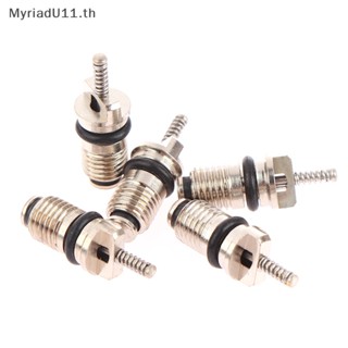 Myriadu แกนวาล์วเครื่องปรับอากาศรถยนต์ R134a A/C ทองแดง 10 ชิ้น