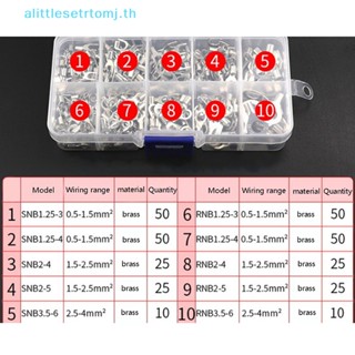 Alittlese ชุดขั้วต่อสายไฟ ทองเหลือง 10 In 1 320 ชิ้น ต่อกล่อง