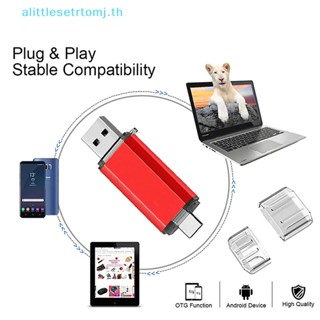 Alittlese แฟลชไดรฟ์ OTG 128GB 64GB USB Type C ความเร็วสูง 64GB 128GB 2 in 1 Type-C OTG USB TH