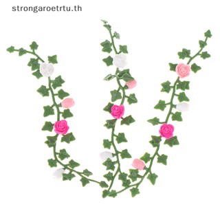 Strongaroetrtu โมเดลดอกไม้หวายจิ๋ว 1:12 สําหรับตกแต่งบ้านตุ๊กตา