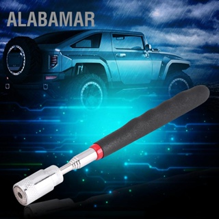 ALABAMAR เครื่องมือหยิบแม่เหล็กแบบ Telescopic พร้อมไฟ LED สำหรับหยิบน็อตและสลักเกลียว