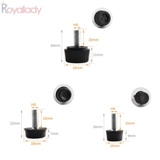 #ROYALLADY#Leveling ฐานรองเฟอร์นิเจอร์ M6 ทรงกลม 20 ชิ้น