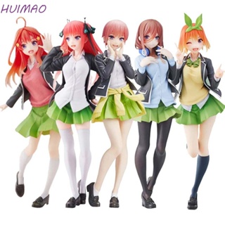 Huimao โมเดลฟิกเกอร์ รูปปั้นอนิเมะ The Quintessential Quintuplets Nakano Miku ขนาดเล็ก ของเล่นสําหรับเด็ก