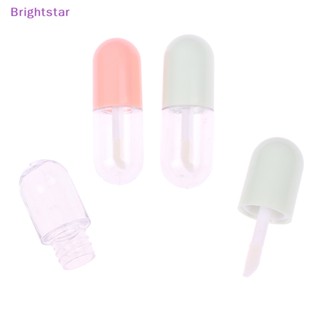 Brightstar หลอดเปล่า เติมได้ ขนาดเล็ก 5 มล. สําหรับใส่ลิปกลอส เครื่องสําอาง 10 ชิ้น