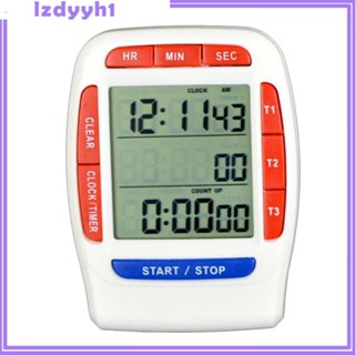 [JoyDIY] นาฬิกาปลุกดิจิทัล ทวนเข็มนาฬิกา 3 ช่องทาง สีเทา
