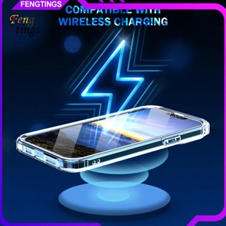 [Ft] เคสโทรศัพท์มือถือ TPU แบบสองชั้น กันรอยขีดข่วน สําหรับ iPhone 13 Mini 13 13 Pro 13 Pro Max