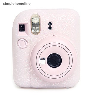 [simplehomeline] ใหม่ เคสซิลิโคนนิ่ม กันฝุ่น ป้องกันรอยขีดข่วน สําหรับกล้อง Instax Mini 12 1 ชิ้น