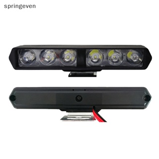 [springeven] หลอดไฟหน้า Led 6 ดวง ดัดแปลง สําหรับรถจักรยานยนต์ สกูตเตอร์ไฟฟ้า พร้อมส่ง