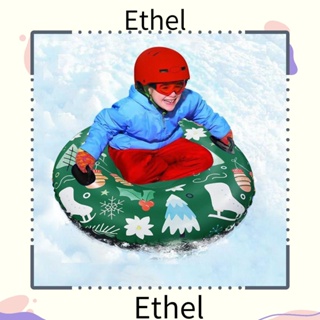 Ethel1 สโนว์สไลด์ 46 นิ้ว พร้อมที่จับ และที่เป่าลม ทนทาน สําหรับเด็ก และผู้ใหญ่