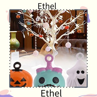 Ethel1 จี้กระดิ่ง สําหรับตกแต่งต้นคริสต์มาส ฮาโลวีน 10 ชิ้น