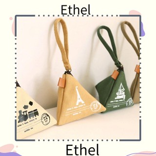 Ethel1 Zongzi กระเป๋าถือ กระเป๋าสตางค์ กระเป๋าใส่เหรียญ กุญแจ สไตล์วินเทจย้อนยุค สําหรับผู้หญิง