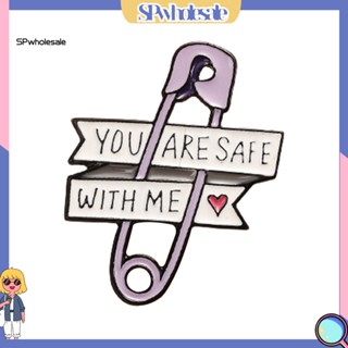 ขายส่ง|  You ARE SAFE WITH ME Love คลิปหนีบกระดาษ เข็มกลัด เข็มกลัด เข็มกลัด เข็มกลัด ป้าย เสื้อผ้า อุปกรณ์เสริม
