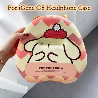 【จัดส่งรวดเร็ว】เคสหูฟัง ลายการ์ตูนสุนัข Laurel สําหรับ iGene G5 iGene G5