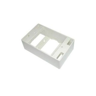 LINK US-2015 Plastic WALL BOX 2 X 4 in. (ลึก 38 mm.) Ivory (1 Pcs.)