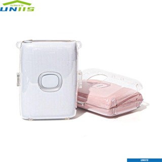 Uniis สายนาฬิกาข้อมือคริสตัลแข็ง แบบพกพา ปรับได้ สําหรับ Fujifilm instax mini link2