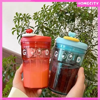 [พร้อมส่ง] กระติกน้ำ Summer Water Cup Portable Straw Cup Cute Water Bottle Coffee Cup Outdoor Sport Bottles Water Bottle Kids