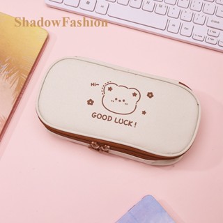 Sf พร้อมส่ง กระเป๋าดินสอ ความจุขนาดใหญ่ ลายการ์ตูนสัตว์น่ารัก สําหรับนักเรียน