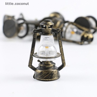 [little.coconut] โคมไฟน้ํามันจิ๋ว 1:12 1:6 อุปกรณ์เสริม สําหรับบ้านตุ๊กตา 1 ชิ้น