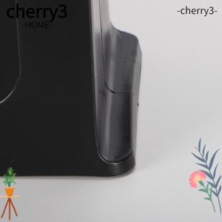 Cherry3 ชั้นวางแก้วกระดาษ PP แก้วกาแฟ แบบเฉียง สี่ช่อง พร้อมหลอดดูด สีดํา