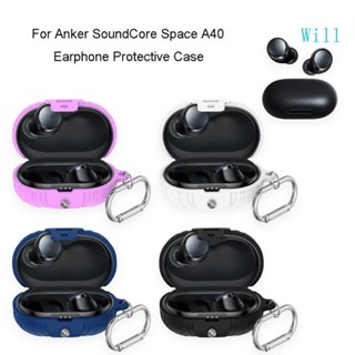 Will เคสหูฟัง ป้องกันรอยขีดข่วน สําหรับ AnkerSoundCore Space A40