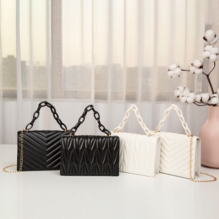 Spot second hair# thick chain small square bag 2022ladies handbags bag womens fashionable all-match shoulder bag 8.cc