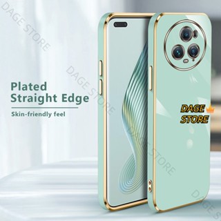 เคสซิลิโคนนิ่ม ขอบตรง 6D กันกระแทก สําหรับ Honor Magic 3 4 5 Pro 3Pro 4Pro 5Pro Lite X8A X9A 5G