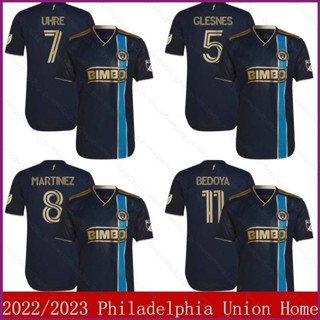 เสื้อกีฬาแขนสั้น ลายทีมชาติฟุตบอล Philadelphia Union NP2 2022-2023 Uhre Martinez Glesnes Bedoya พลัสไซซ์ สําหรับทุกเพศ PN2