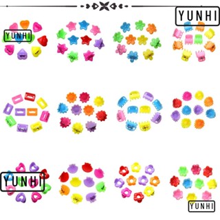 Yunhi กิ๊บติดผมน่ารัก คละสี สําหรับเด็กผู้หญิง 10 ชิ้น