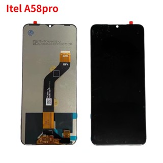 ชุดประกอบหน้าจอสัมผัสดิจิทัล LCD สําหรับ Itel A58 pro a661wp