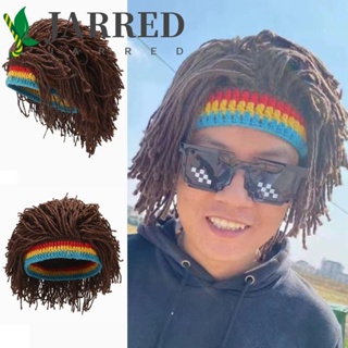 Jarred Reggae Dreadlocks วิกผมไฟเบอร์ ทนความร้อน สําหรับปาร์ตี้ฮาโลวีน