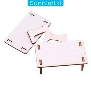 [Sunnimix1] เฟอร์นิเจอร์ไม้ สเกล 1:12 สําหรับบ้านตุ๊กตา