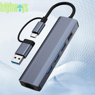 ฮับการ์ดเครือข่าย Usb 3.0 Type C เป็น RJ45 สําหรับแล็ปท็อป PC [highways.th]