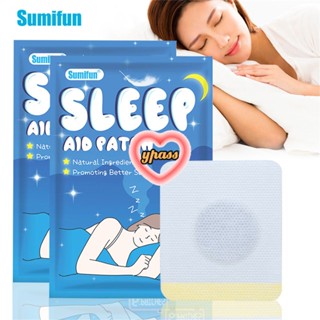 CYREAL CYREAL Sleeping Patch แผ่นแปะช่วยการนอนหลับ แผ่นแปะสะดือ Sleep Aid By Sumifun (1 แพ็ค 6 แผ่น) แผ่นแปะสมุนไพรช่วยการนอนหลับ สติ๊กเกอร์ช่วยนอนหลับ สติ๊กเกอร์ผ่อนคลายร่างกายเพื่อปรับปรุงการนอนหลับ