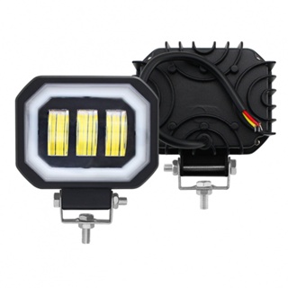 ไฟทํางาน 12V-24V DC 30W 4000LM 6500K สีขาว พร้อมแหวน 1 ชิ้น