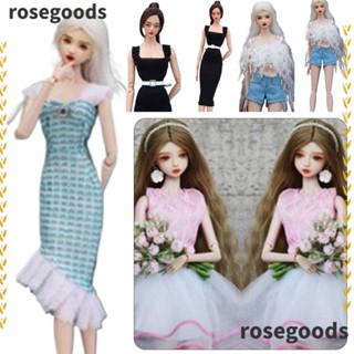 Rosegoods1 ชุดเดรสลําลอง แฟชั่น สําหรับตุ๊กตา 1/6 BJD