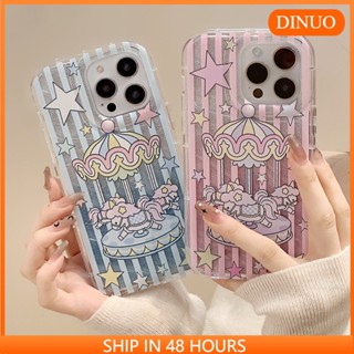 เคสโทรศัพท์มือถือ ลาย Merry-go-round Phantom สําหรับ iphone15 14promax 13 12 11 XR XS X XSMAX 7 8PLUS-DINUO