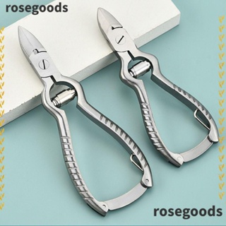 Rosegoods1 กรรไกรตัดเล็บ สเตนเลส ทนทาน เครื่องมือความงาม คีมน้ําเต้า