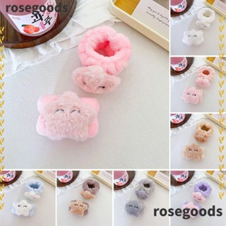 Rosegoods1 สายรัดข้อมือ ยืดหยุ่น สําหรับล้างหน้า 2 คู่